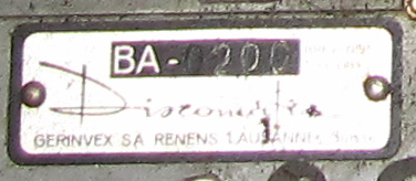 Four digit serial number